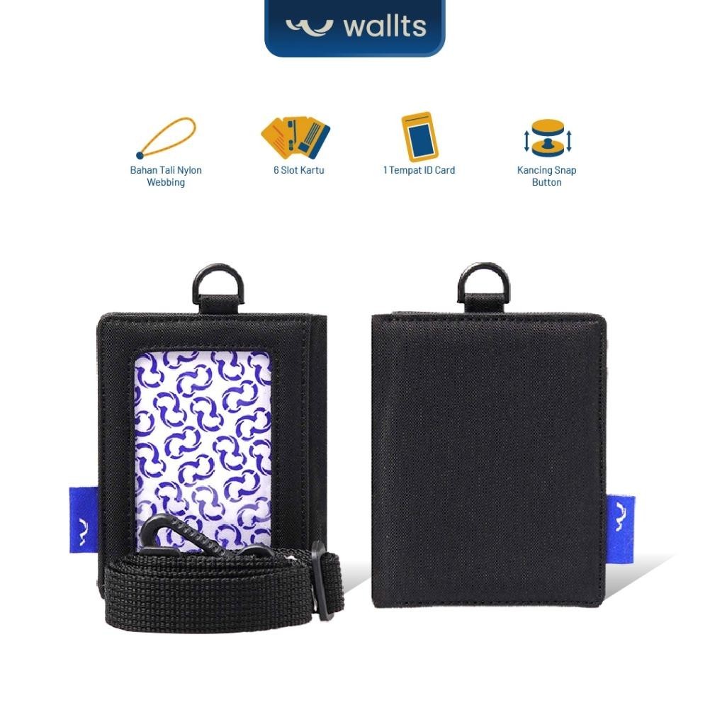 

fx-45 Wallts Lorey - Lanyard Name Tag Id Card Pria Wanita Viral