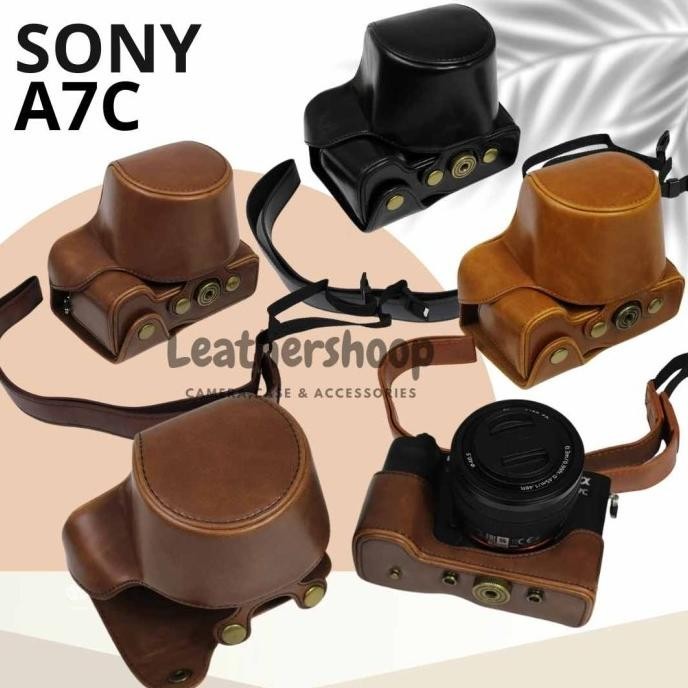 SONY A7C Cover Leather Case Mechatronik Indo