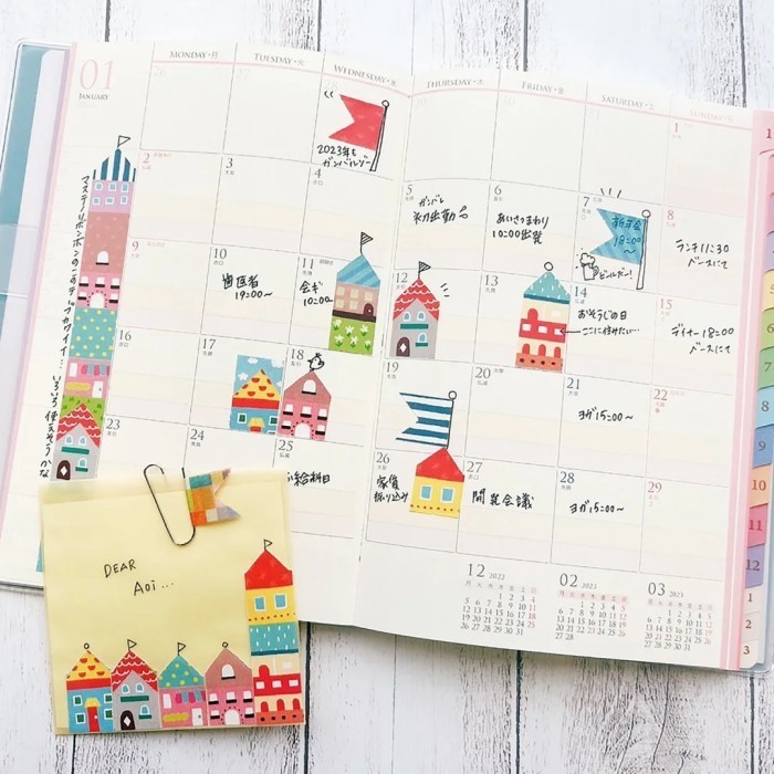 

Kutsuwa Masteno Ribbon Bon 2 Way Masking Tape Cutter 15mm Pita Decor K01