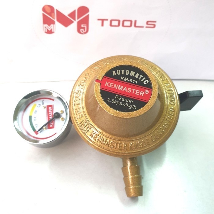 REGULATOR GAS KEN MASTER - KEPALA GAS KEN MASTER + METER