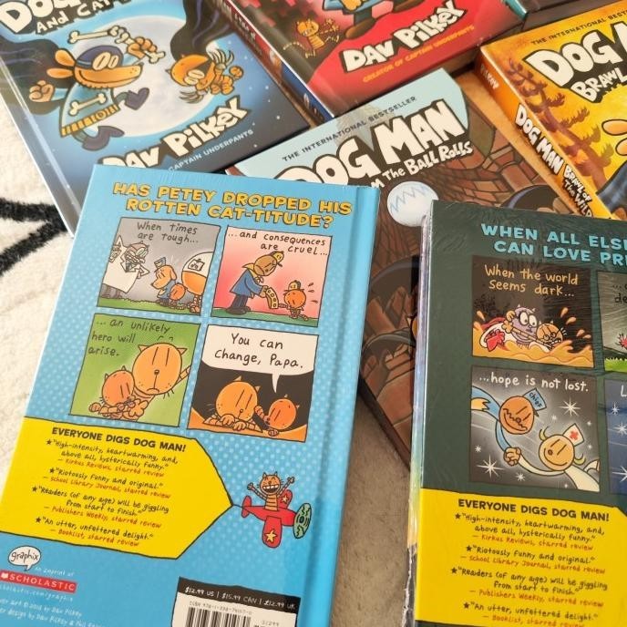 

Original guaranteed Dogman set buku impor buku anak happychild H24M