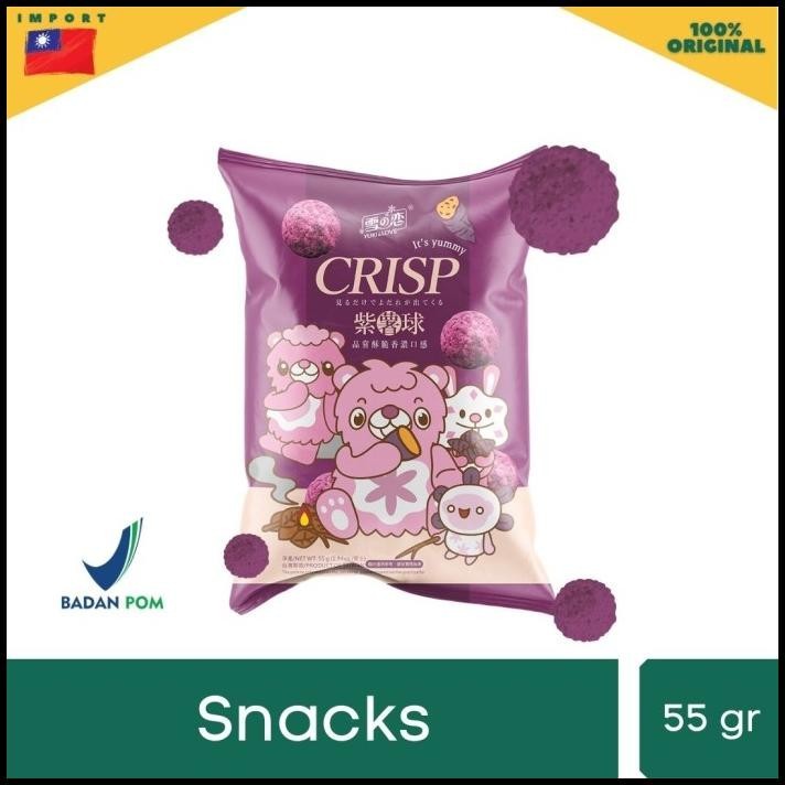 

Yuki & Love Snack Ball - Camilan Khas Taiwan