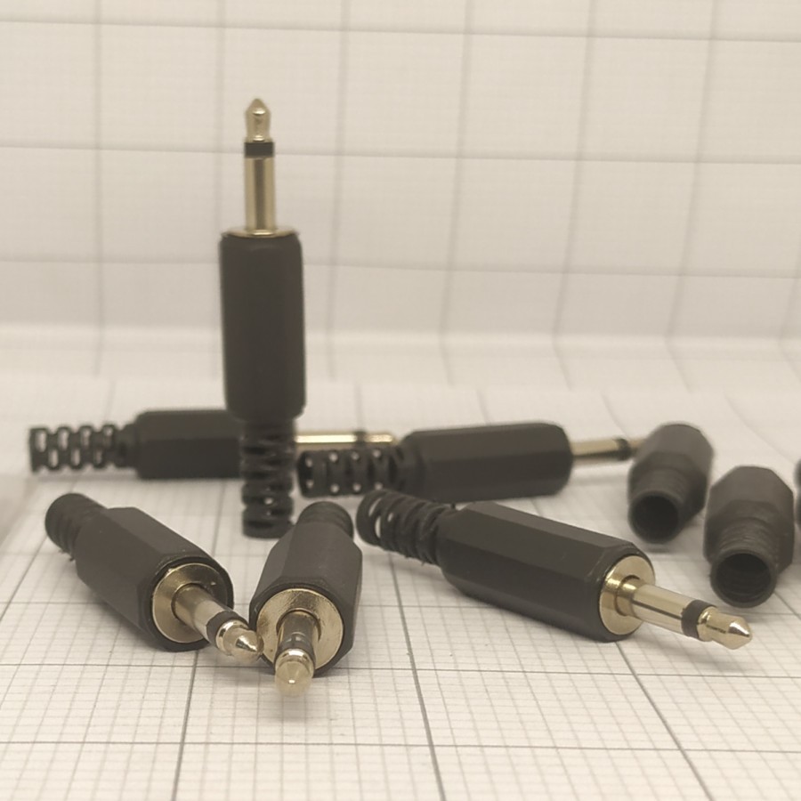 Jack Mini Mono / Jack Mini 3,5mm PVC / Jack Audio Mini Mono 3,5mm PVC