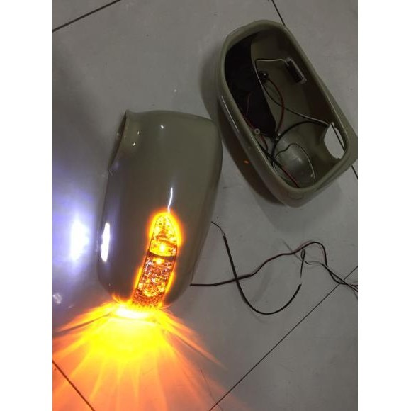 Cover Spion Honda Stream Pake Sein Dan Foot Lamp