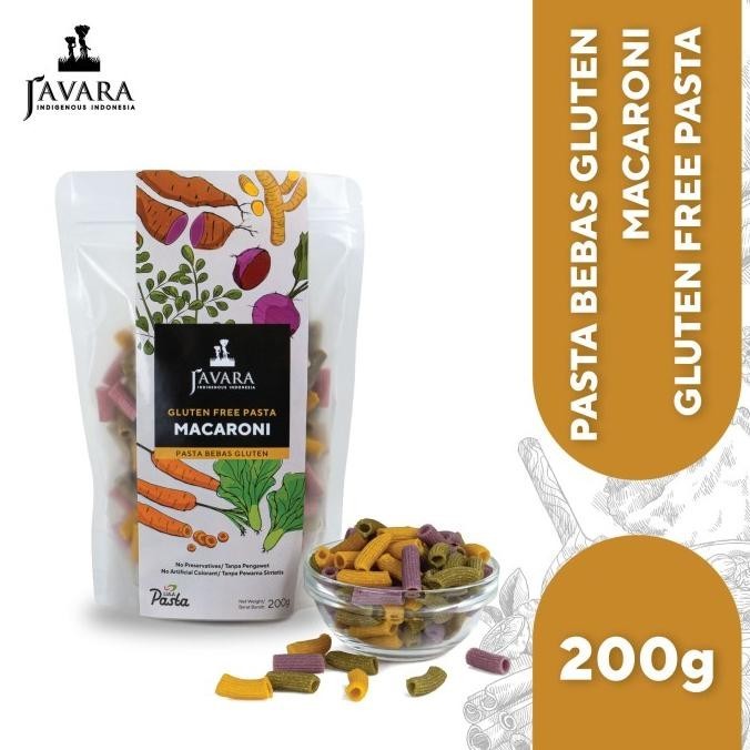 

Javara Gluten Free Pasta Macaroni- Pasta Bebas Gluten 200g MRS03