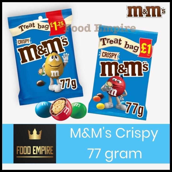 

M&M'S Crispy Treat Bag 77 Gr | Cokelat Mnm | Chocolate M&M