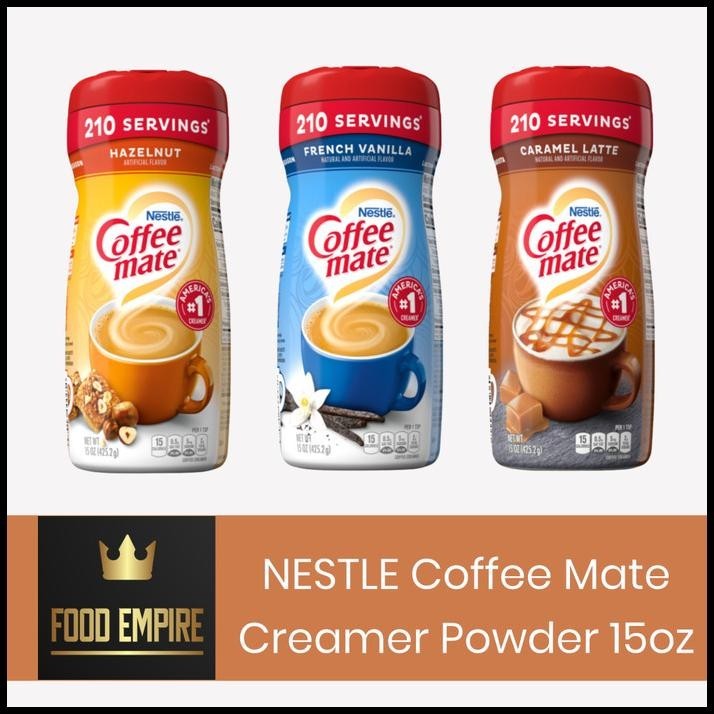 

Nestle Coffee Mate Powder Creamer 15 Oz | Krimer Bubuk 425 Gram