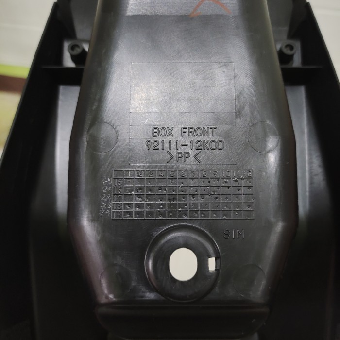 Box Bok Bagasi Depan Satria Fu Fi Injeksi Box Front Raider Fi Ori Sgp