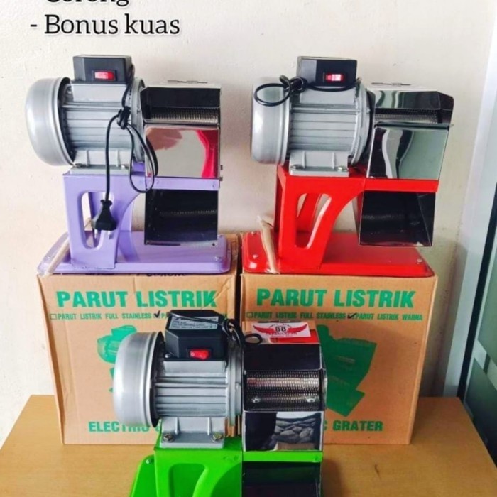 Parutan Kelapa Merk Bison Corong / Mesin Parutan Serbaguna