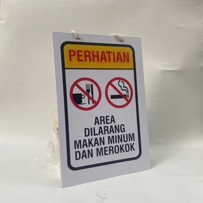 

hard Poster Dilarang Makan Minum, Poster area dilarang makan minum K01