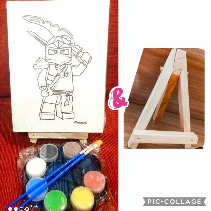 

Painting Kit Lego with Easel K01