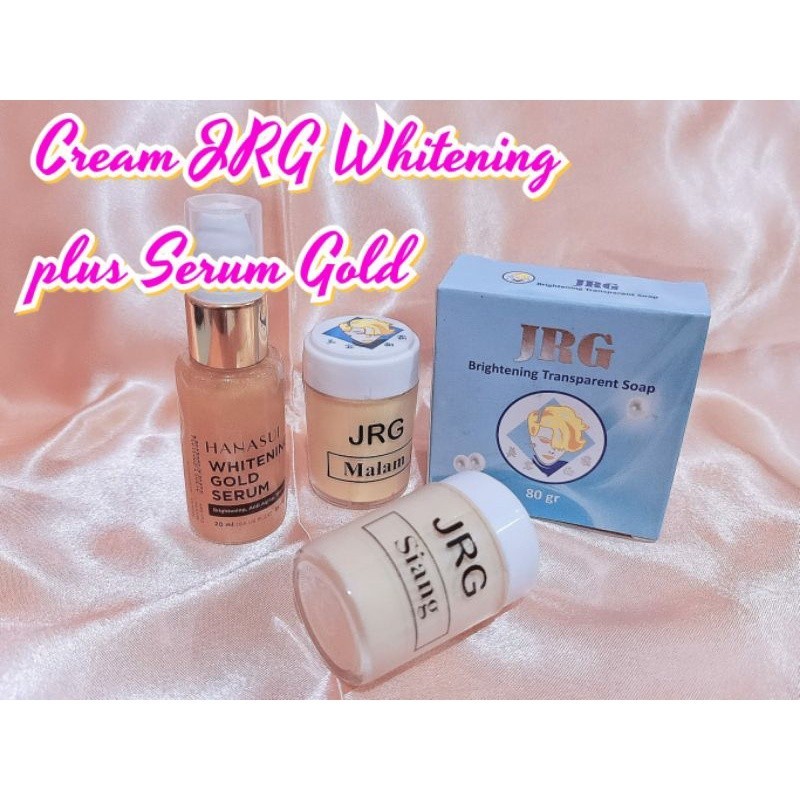 Cream Jrg Whitening Plus Serum Gold Hanasui