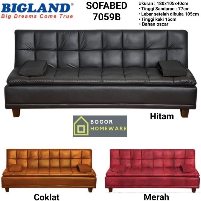 (KHUSUS BOGOR) SOFABED SOFA BED BIGLAND | SOFA TEMPAT TIDUR