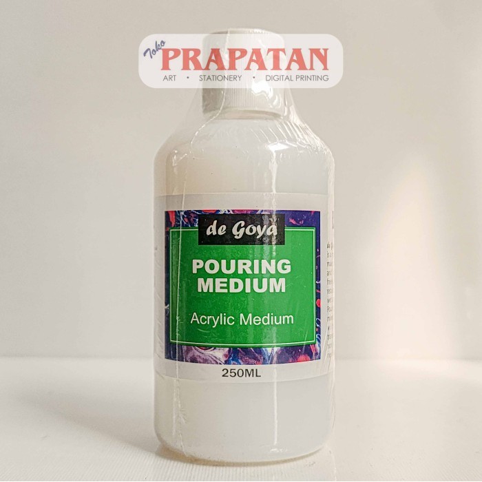 

Ready De Goya Acrylic Pouring Medium 250ml Medium Pouring Cat Akrilik