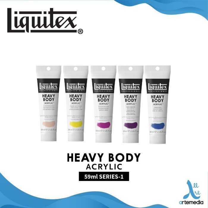 

Ready Cat Akrilik Liquitex Heavy Body 59ml Series 1 Acrylic Color - 02/02