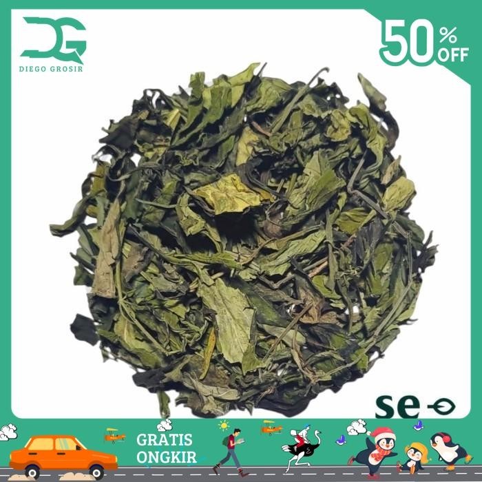 

DAUN SAMBILOTO KERING MURNI / DRIED GREEN CHIRETTA LEAF 15 GRAM GRATIS ONGKIR