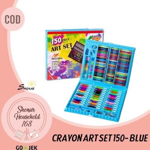 

asd-86 SHENAR , ART SET 150 PENSIL WARNA ALAT TULIS GAMBAR SEKOLAH COLOURING SET CRAYON PEWARNA ANAK UNIK VIRAL ALAT WARNA SET SERBAGUNA LUCU - BISA COD Berkualitas