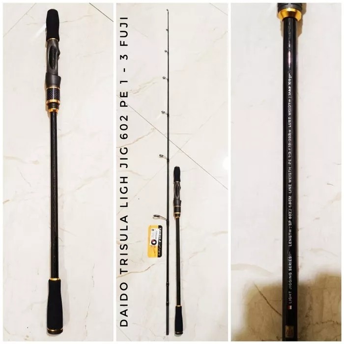 Ready Joran Light Jigging DAIDO TRISULA 180cm PE1-3