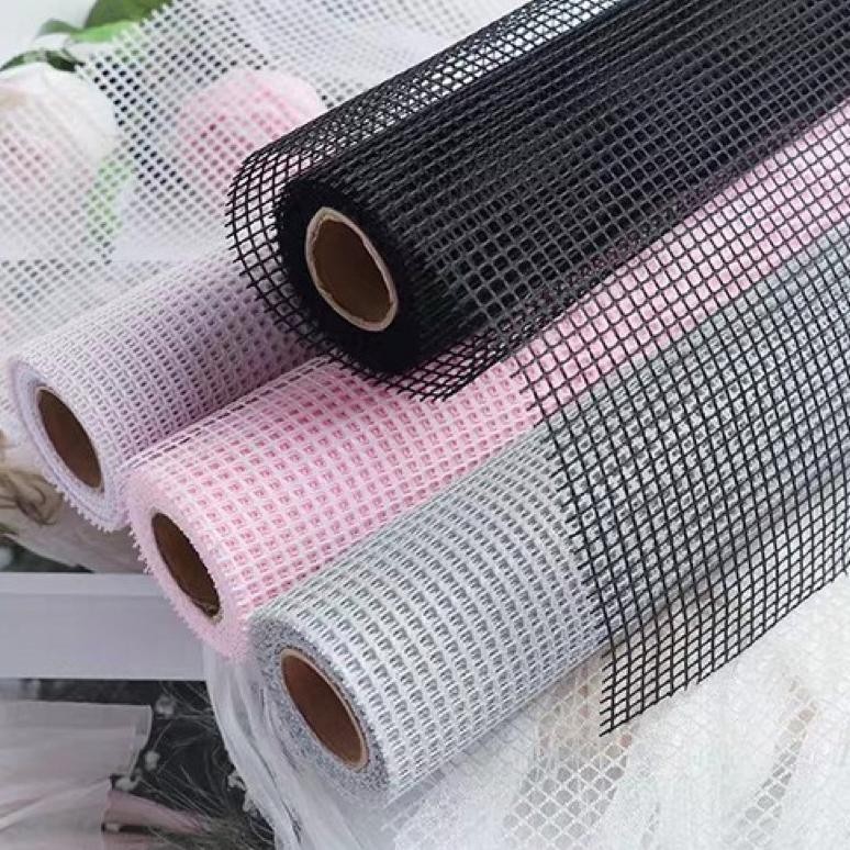 

ORIGINAL (SW) TERLARIS FLOWER MESH KOREAN SQUARE NET Korean Jaring2 Net Roll JARING BESAR POLYNET Spider Mesh Roll UNTUK Buket wedding/wisuda edf-62