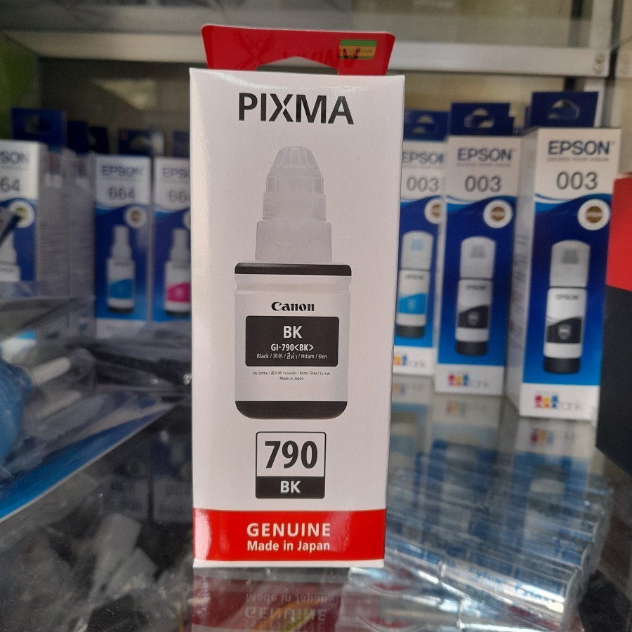 tinta canon 790 black original - Hitam