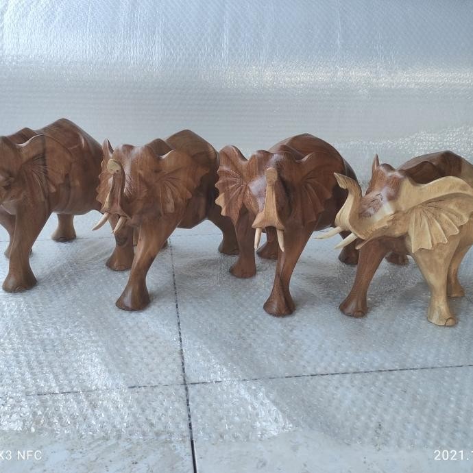 HARGA DISC - patung gajah - patung gajah kayu - patung bali