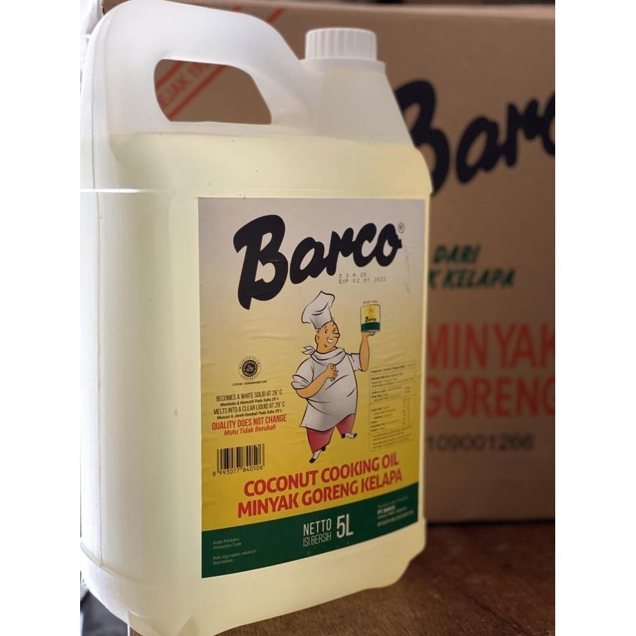 

NEW PRODUK MINYAK GORENG BARCO 5 LITER JERIGEN !!!!!
