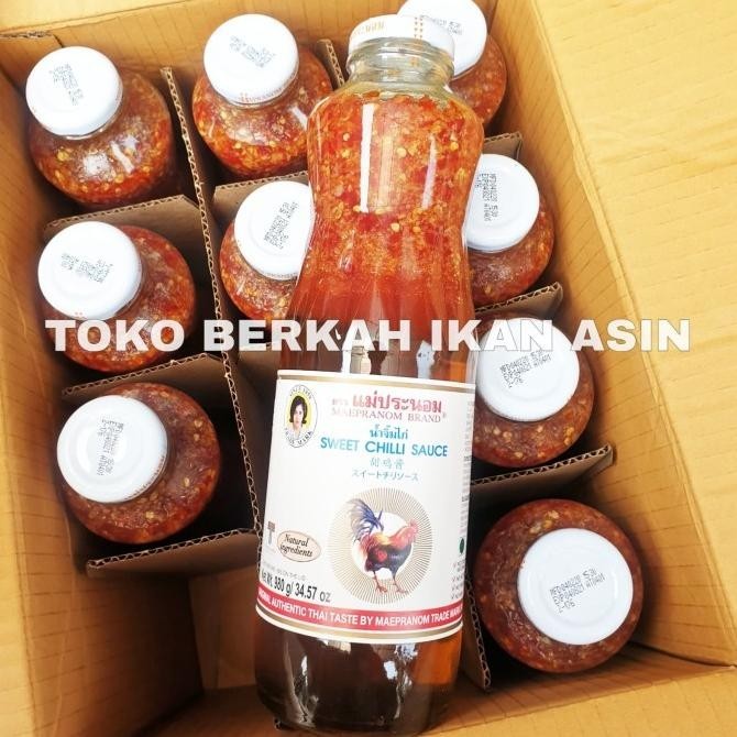 

BIG SALE MAEPRANOM SWEET CHILI SAUCE 980 GR THAILAND BRAND / CHILLI THAI SAUS !!!!!