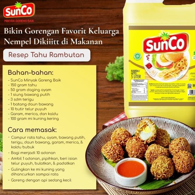

BIG SALE SUNCO MINYAK GORENG JERIGEN 5 L !!!!!
