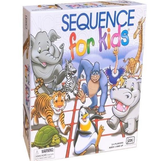 TERBARU BOARD GAME SEQUENCE FOR KIDS BOARDGAME 