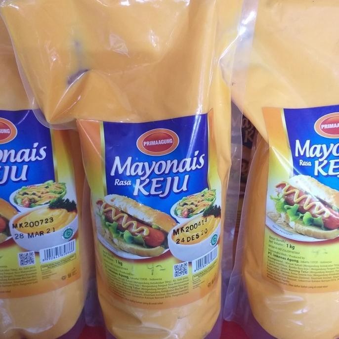

TERBARU PRIMA AGUNG MAYONAISE RASA KEJU 1KG !!!!!