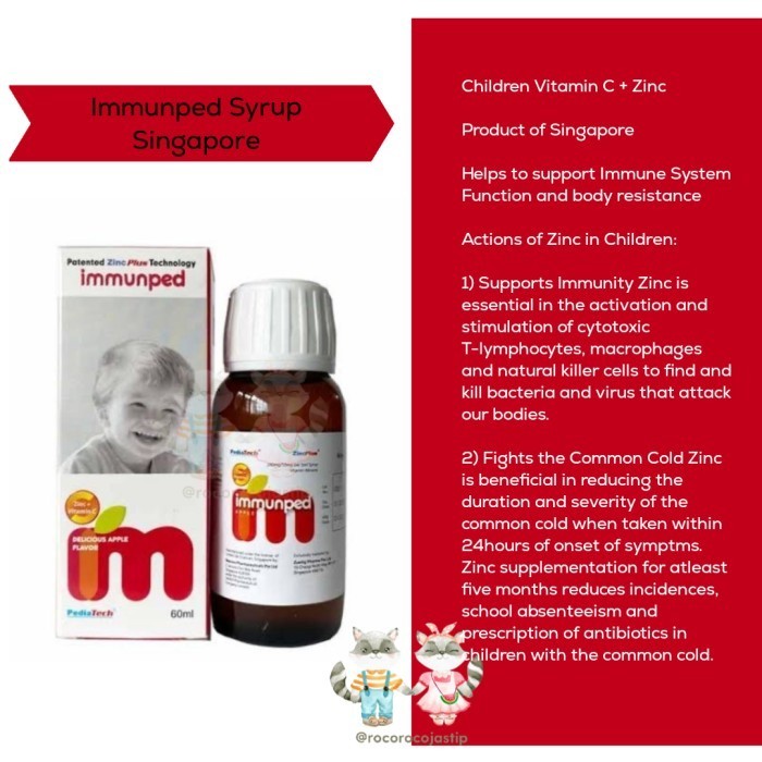 

Immunped Syrup Singapore