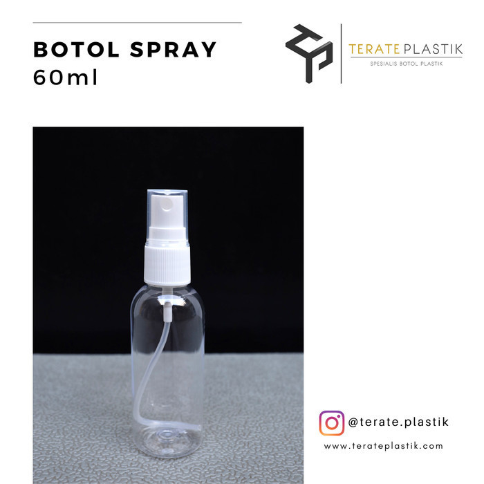 Per 20 Pcs, Botol Semprot Spray 60Ml Botol Spray Kosong