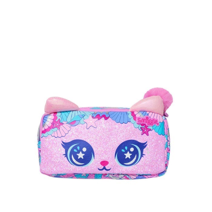

SMIGGLE HI THERE CHARACTER POCKET PENCIL CASE PINK - IGL440160PNK