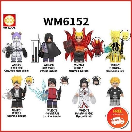 Original Naruto Baryon Mode Kurama Wm2469 Action Figure Promo Terbatas