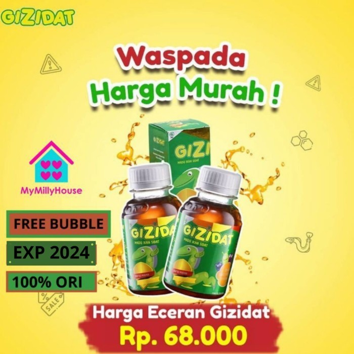 

Ready Gizidat Madu Penambah Nafsu Makan Anak 100%ORI / Vitamin Anak