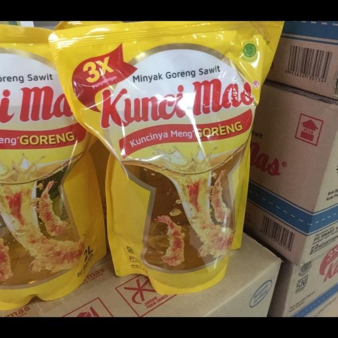 

READY STOCK MINYAK GORENG SAWIT KUNCI MAS 2 LITER | KEMASAN POUCH !!!!!