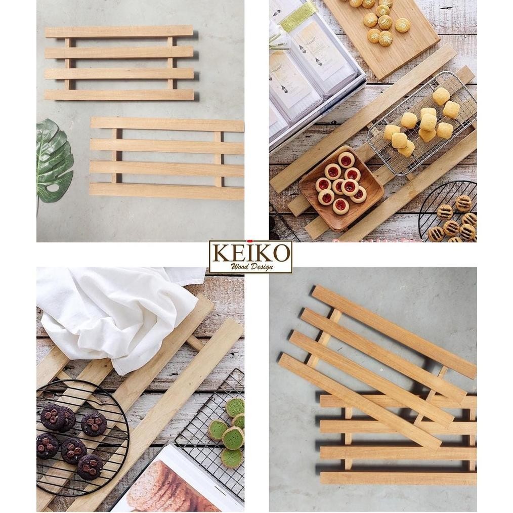 [PROMO] FUKO | Tatakan kue pastry/Tray Display Roti Bakery