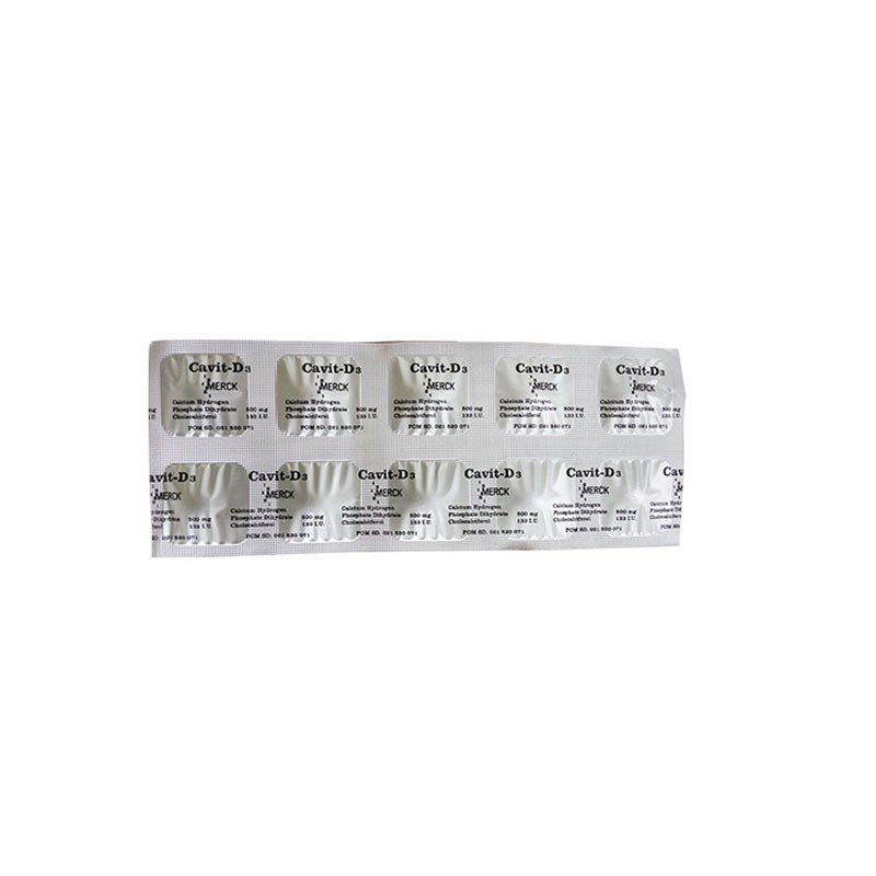 Cavit-D3 10 Tablet/Suplemen kalsium dan vitamin D3/Suplemen tulang/Ibu hamil