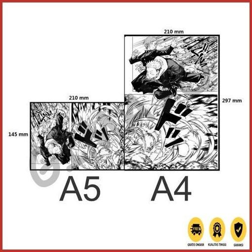Original Stiker Manga Wall Anime Wallpaper Dinding Poster Langsung Tempel Komik Custom Request Promo