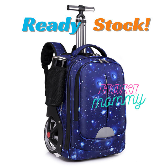 Tas Trolley Anak Sd Smp Sma / Tas Sekolah/ Tas Koper Roda Besar Kokoh