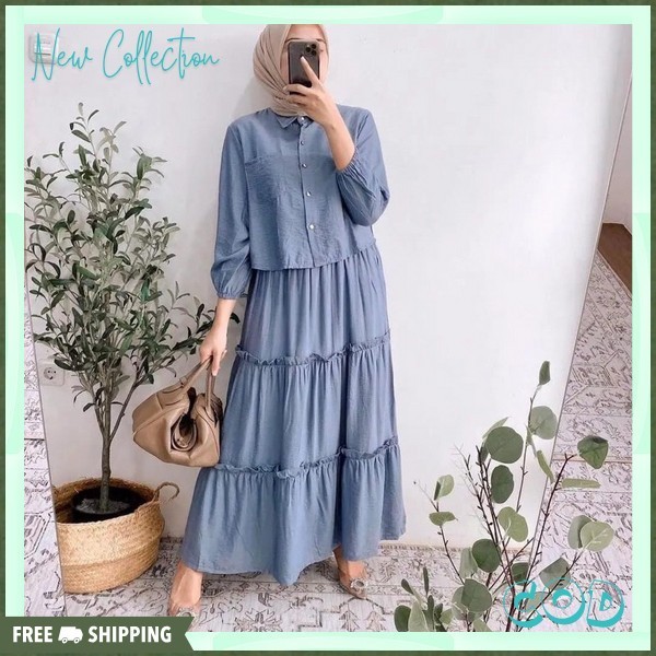 Bsju Skirt Prempuan Satu Set Baju Wanita Stln Pakean Perempuan Dewasa Korea Bju Setelan Bju Wsnita O