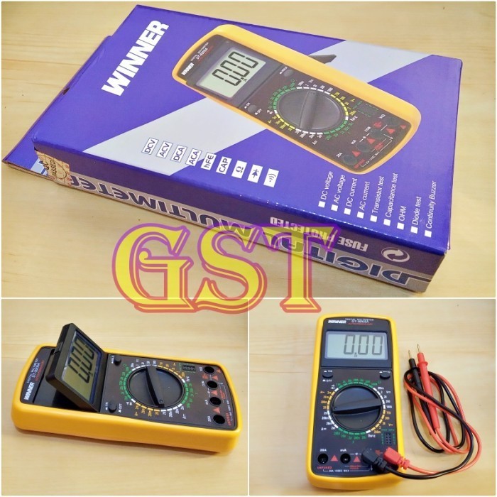 (GST) avometer digital avo meter SINWHA winner dt 9205 sp 9205a VC 9025