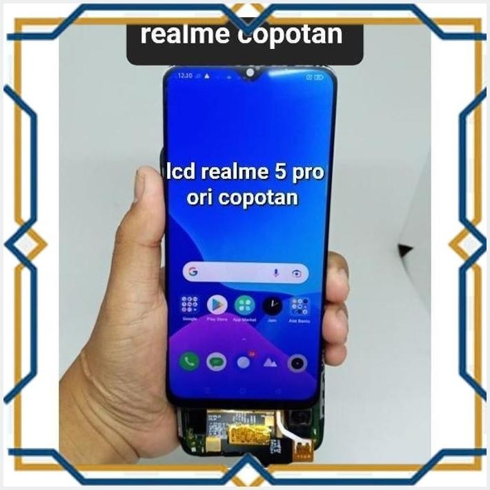 [LCD] LCD TOUCHSCREEN REALME 5 PRO ORI COPOTAN MURAH!!!!