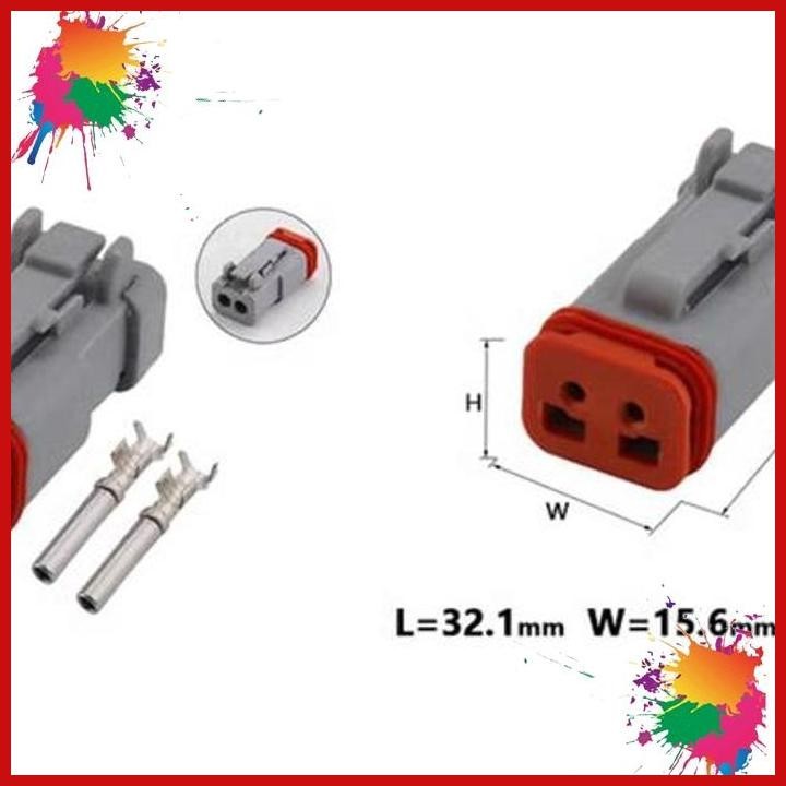 (elk) new high quality 2 pin 2p dj7022ha-1.5-21 dt06-2s-c017 deutsch auto co