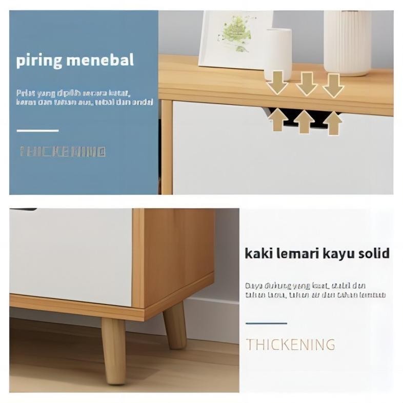 Viral Dream Home Furniture Rak Tv / Meja Tv Minimalis Modern Nordic / Lemari Tv Ik69