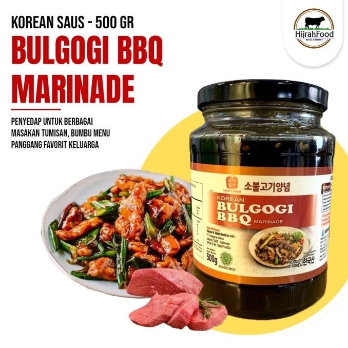 

NEW PRODUK JINSUNG KOREAN BEEF BULGOGI BBQ MARINADE SAUCE | SAUS MARINASI BULGOGI !!!!!