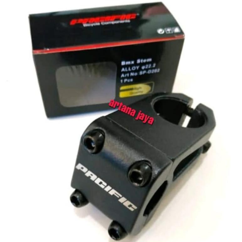 SALE dudukan stang sepeda BMX pacific Alloy hitam sepeda BMX ukuran 20 202spd /penjepit stang sepeda