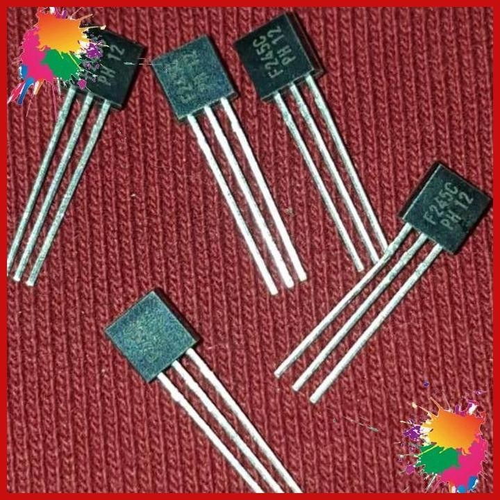 (elk) new original bf245a to-92 bf245 bf 245 rf jfet transistor bulk fet-rfs