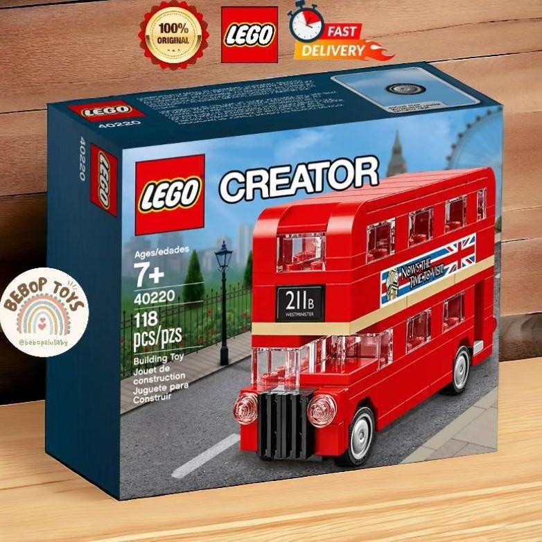 [DISKON] LEGO CREATOR VESPA 40517 / LEGO CREATOR LONDON BUS 40220 ORIGINAL LEGO