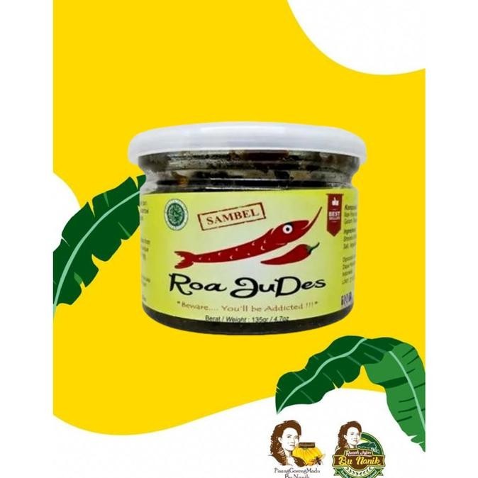 

NEW PRODUK SAMBEL ROA JUDES / SAMBAL ROA JUDES !!!!!